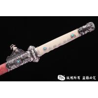 精品镀银唐刀-独家天梯纹