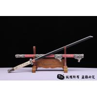精品镀银唐刀-独家天梯纹