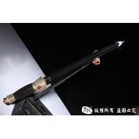 鱼肠剑 黑檀木铜装亮铜版