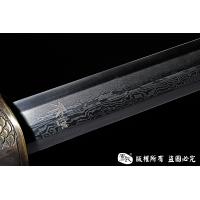 鱼肠剑 黑檀木铜装做旧版