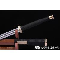 汉武剑 双凹槽亮铜款