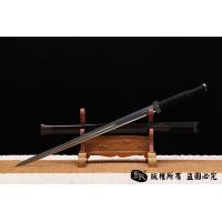 最经典素装八面凹槽汉剑 查长伟作品