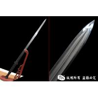 最经典素装八面凹槽汉剑 查长伟作品
