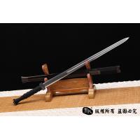 最经典素装八面凹槽汉剑 查长伟作品