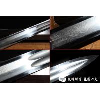最经典素装八面凹槽汉剑 查长伟作品