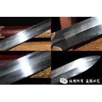 紫檀手雕尚方剑 孤品1把 查长伟作品