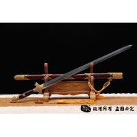 紫檀手雕尚方剑 孤品1把 查长伟作品