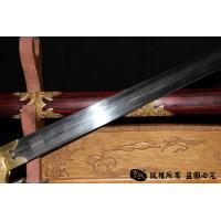 紫檀手雕尚方剑 孤品1把 查长伟作品