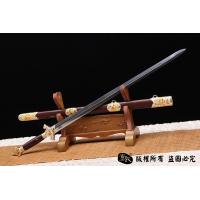 鎏金银精品牡丹剑-性价比高-极力推荐
