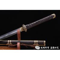 回纹御用唐刀 高碳钢烧刃