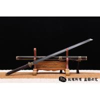 回纹御用唐刀 高碳钢烧刃