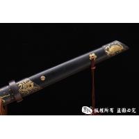 传统包铜四圣兽诸刃唐剑