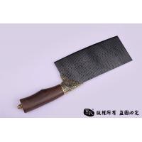 手工大马士革钢夹vg10天梯纹菜刀 高档礼盒装
