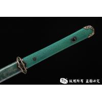 羽毛钢简装鱼皮唐刀