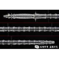 手工雕刻宝塔锏