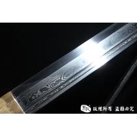 经典简装红木短唐刀-复古版