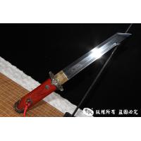 经典简装红木短唐刀-复古版
