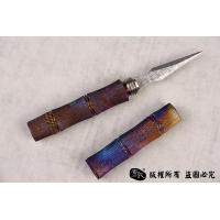 钛合金大马士革茶剑