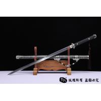 昆吾--白铜装百炼钢烧刃唐剑-诸刃唐刀 查长伟作品