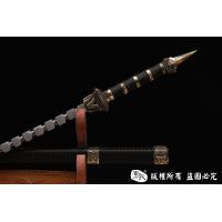 手工传统方节鞭（鞭）-百炼钢精品