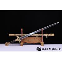 手工经典公卿剑 -大马士革孔雀纹