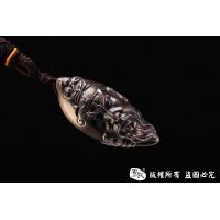 关公手把件-纯铜实心