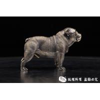 非常萌的斗牛犬-全铜实心制作