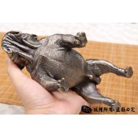 非常萌的斗牛犬-全铜实心制作