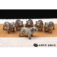 非常萌的斗牛犬-全铜实心制作