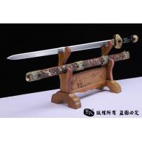 全手工雕刻八仙剑 查长伟作品