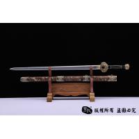 全手工雕刻八仙剑 查长伟作品