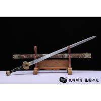 全手工雕刻八仙剑 查长伟作品