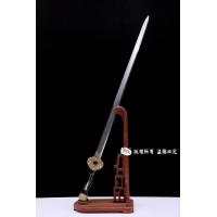 全手工雕刻八仙剑 查长伟作品