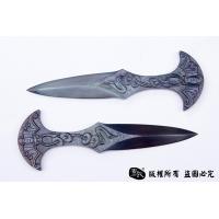 财源广进 手工雕刻茶剑