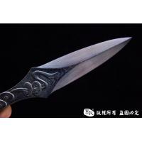 财源广进 手工雕刻茶剑