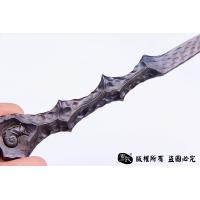蜗牛人生 手工雕刻茶剑
