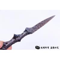 蜗牛人生 手工雕刻茶剑