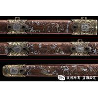 陨铁全手工雕刻八仙剑 査长伟作品