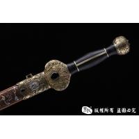 陨铁全手工雕刻八仙剑 査长伟作品