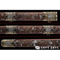 陨铁全手工雕刻八仙剑 査长伟作品