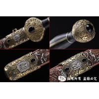 陨铁全手工雕刻八仙剑 査长伟作品