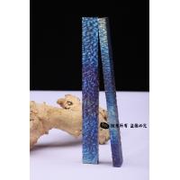 钛合金手工雕刻小镇纸