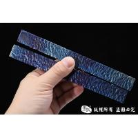 钛合金手工雕刻小镇纸
