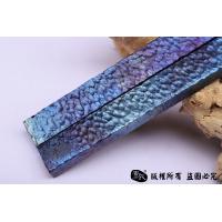 钛合金手工雕刻小镇纸