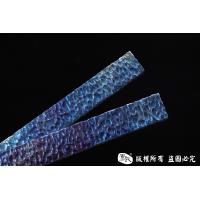 钛合金手工雕刻小镇纸