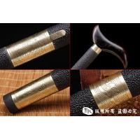 珍珠鱼皮精品手杖剑