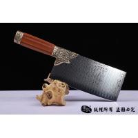 唐草大马士革夹钢菜刀