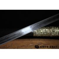 昆吾羽毛钢汉剑-亮铜版