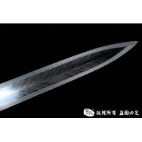 昆吾羽毛钢汉剑-亮铜版