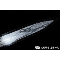 传家之宝陨铁剑-陨铁山水纹-陨铁剑，玄铁剑，陨石宝剑